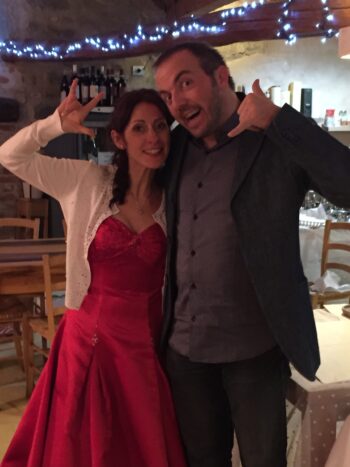 Con la sposa!