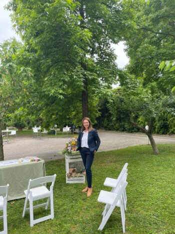 Cerimonia in giardino