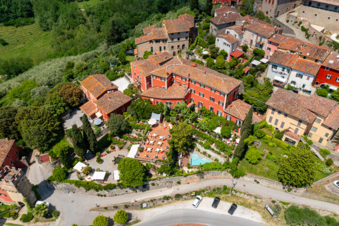 vista dall'alto