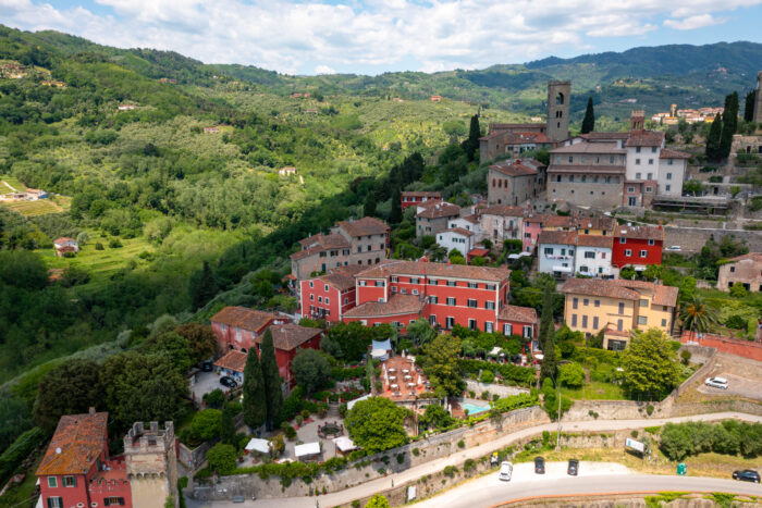 vista dall'alto