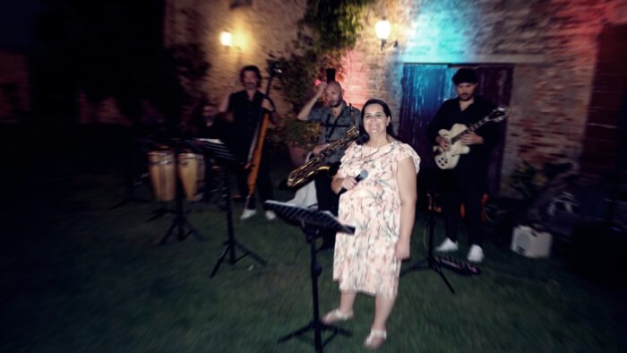 In formazione Band