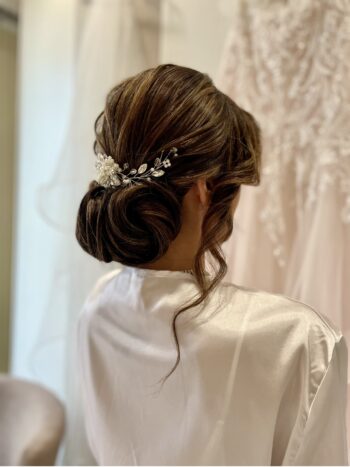 Chignon con vortici