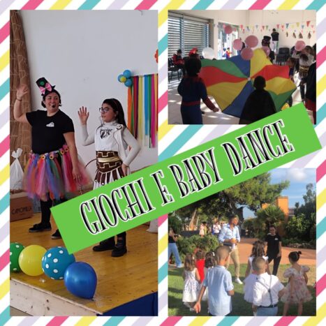 Giochi di gruppo e baby dance 