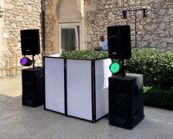 postazione DJ