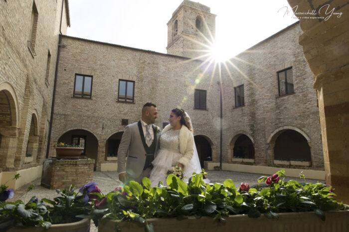 sposi al chiostro