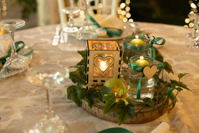 Centro tavola handmade