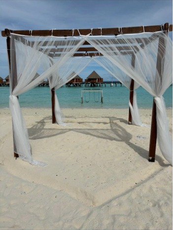 Maldive sposi