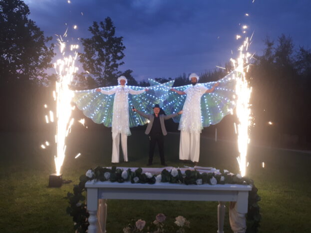 Trampolieri luminosi