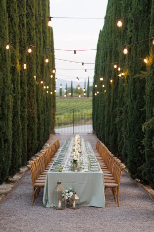 Romantic setting