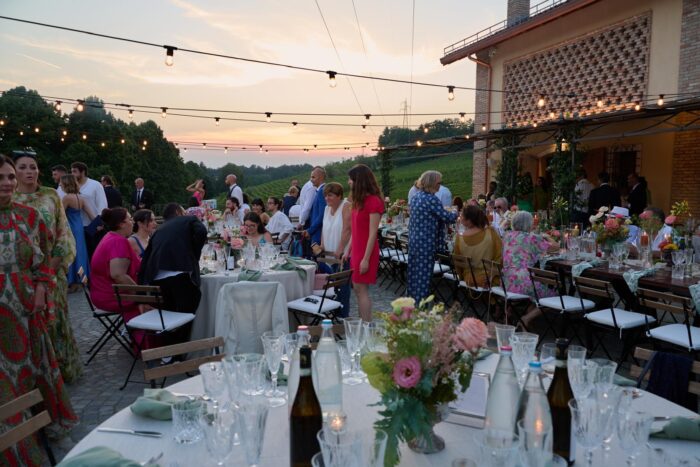 terrazza con catenarie 
