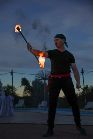 Giocoliere di fuoco
