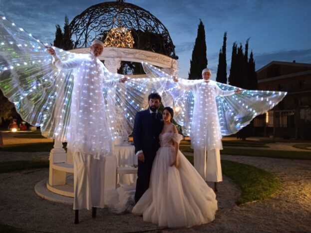 Trampolieri mantelli led