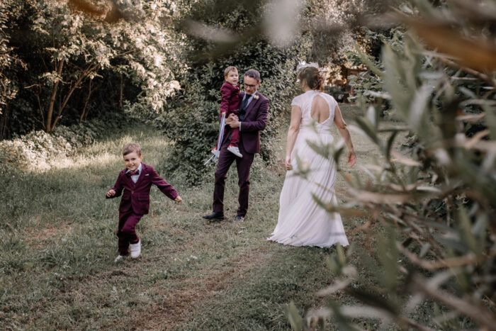 passeggiata in famiglia