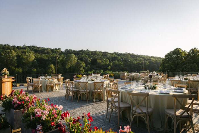 tavoli in terrazza 