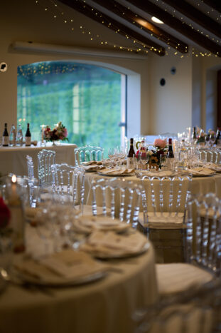 allestimento all'interno
