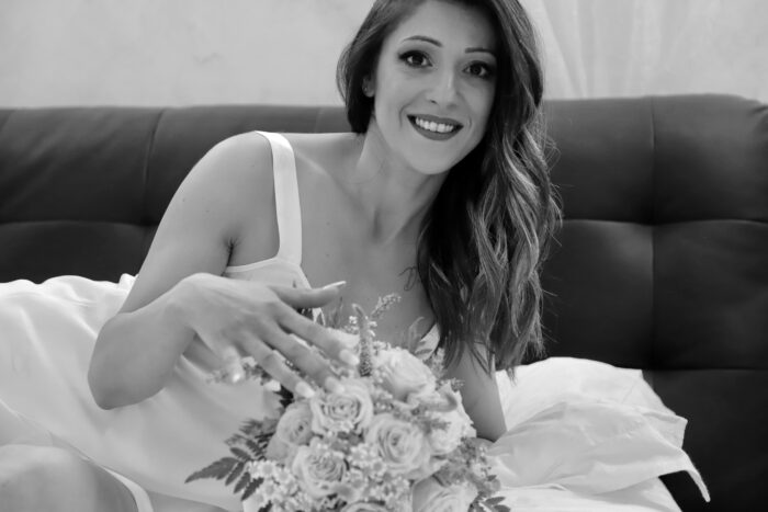 sposa in bw