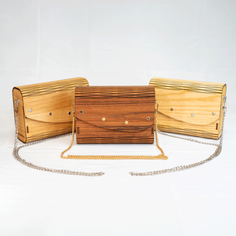 Weekend wooden bag
