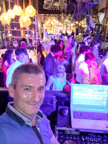 selfie durante la festa