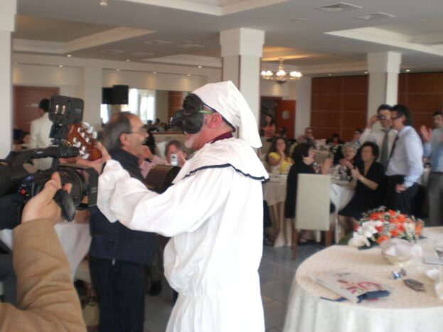 Pulcinella in azione