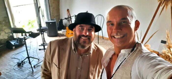 Felicioni dopo il sound check!