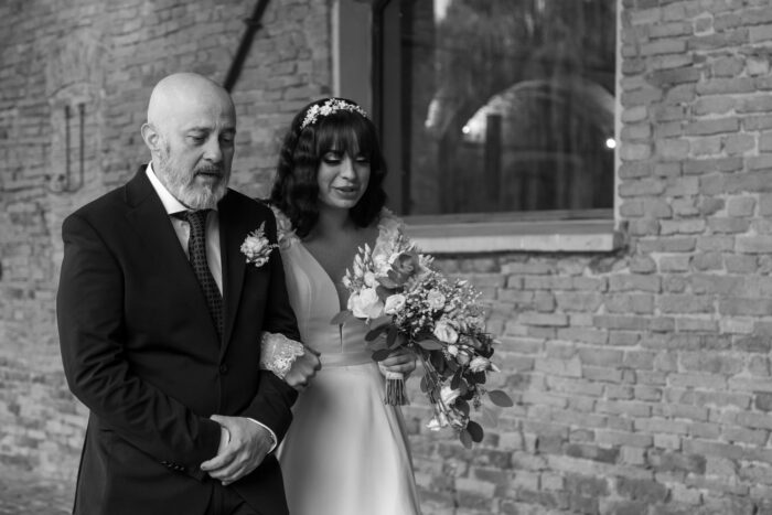 sposa e papà