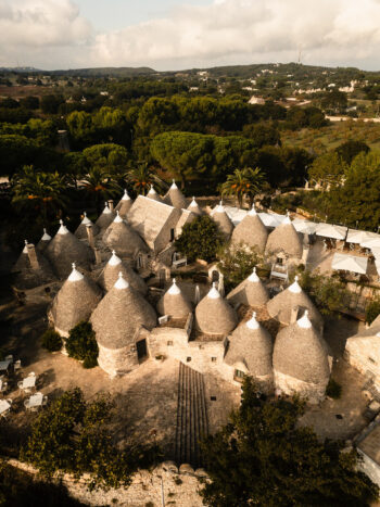 borgo trulli dall'alto