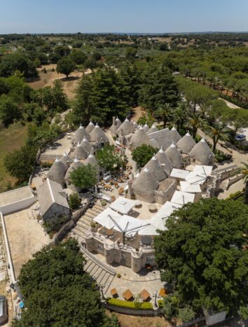 borgo trulli dall'alto