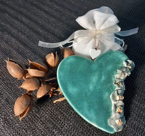 Cuore (da parete): Terraglia b