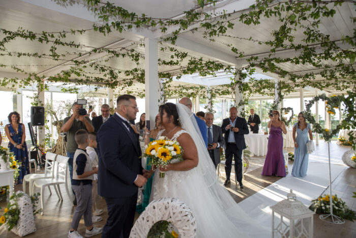 arrivo delle sposa