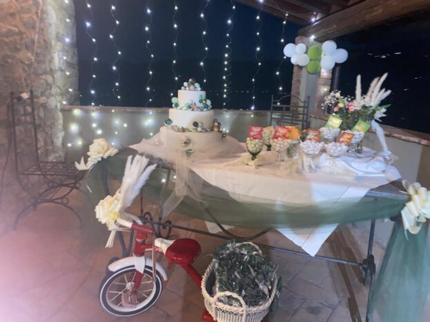 Confettata battesimo