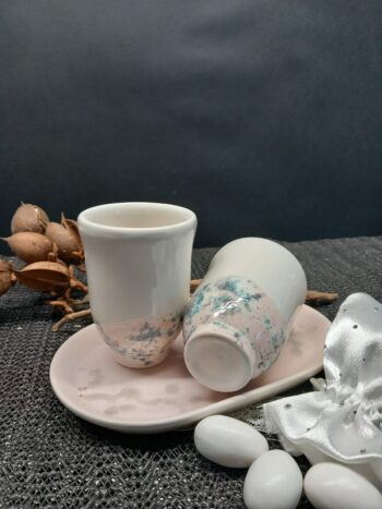 Shottino Caffè: Terraglia bian