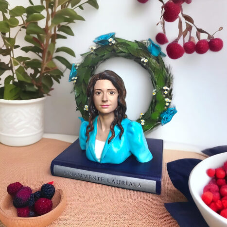 Cake Topper Mezzobusto 