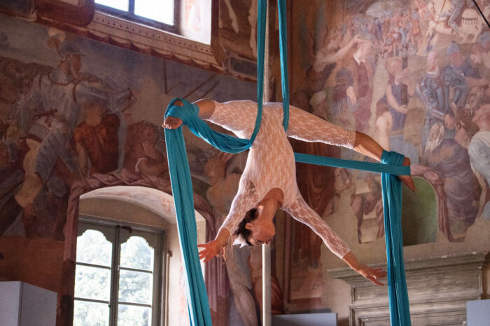 danza aerea tessuto