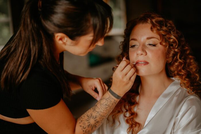 Soft glam make up