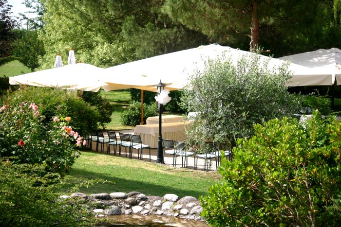Laghetto e Area Buffet