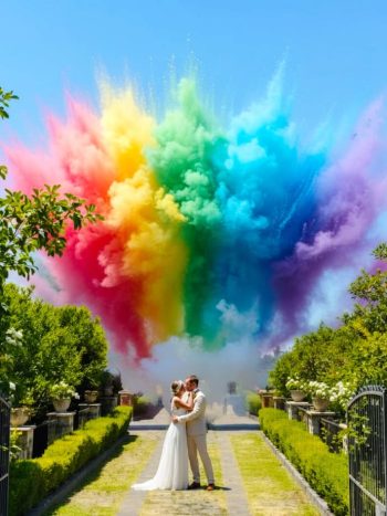 Smoke Bombs per Matrimonio