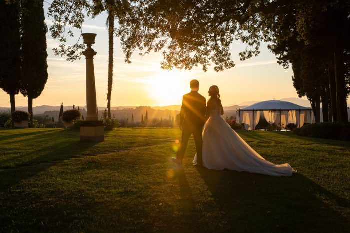 al tramonto