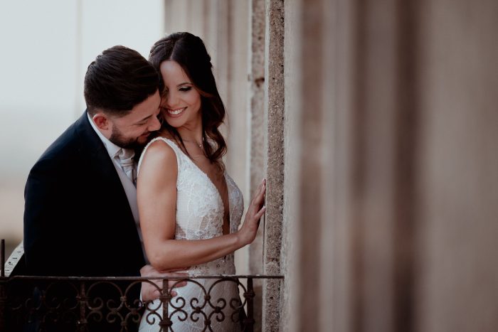 foto sposi in esterno
