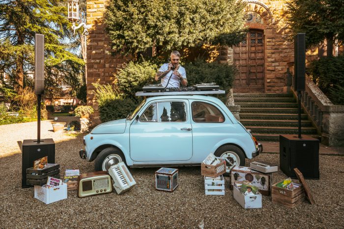 FIAT500 & shabby chic set-up