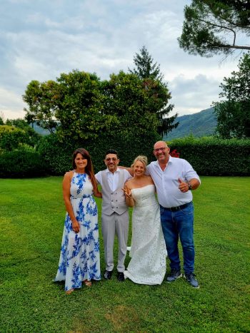 Foto con gli sposi