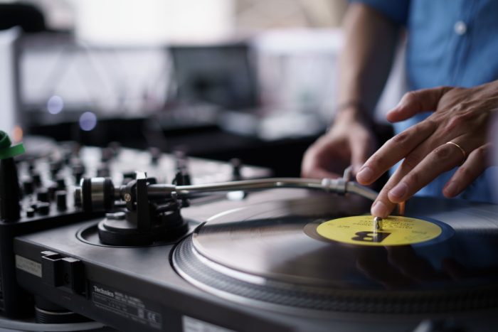 Dj set in VINILE