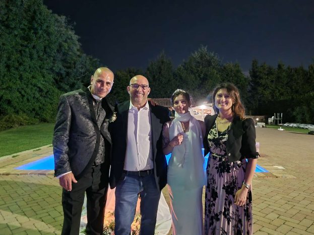 Foto con gli sposi