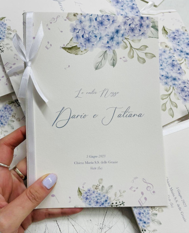 Libretto Messa personalizzato