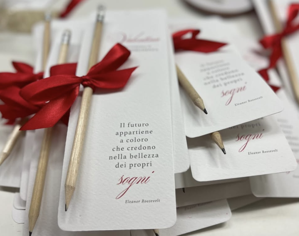 Segnaposto con matita