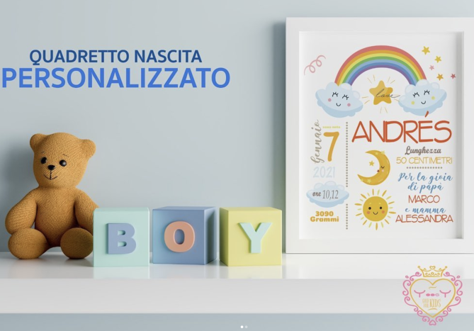 Quadretto Nascita