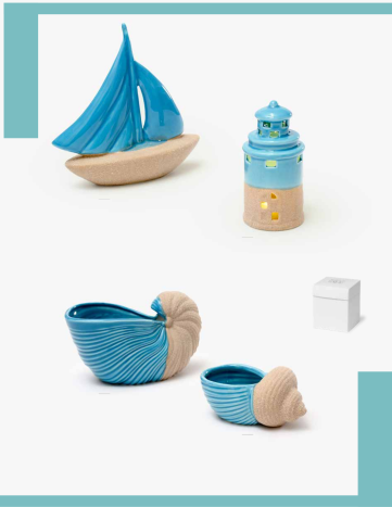 Barca Vaso e Conchiglia