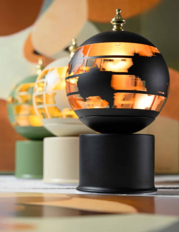 Mappamondo rotante Led