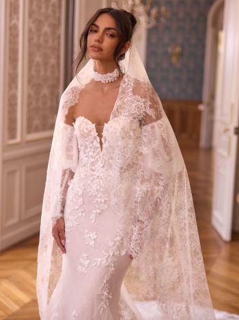 ABITO SPOSA SIRENA PIZZO
