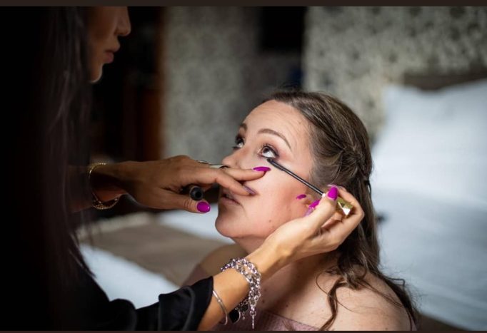 Make-up sposa americana a Como