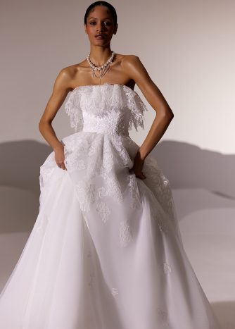 ABITO SPOSA IN PIZZO